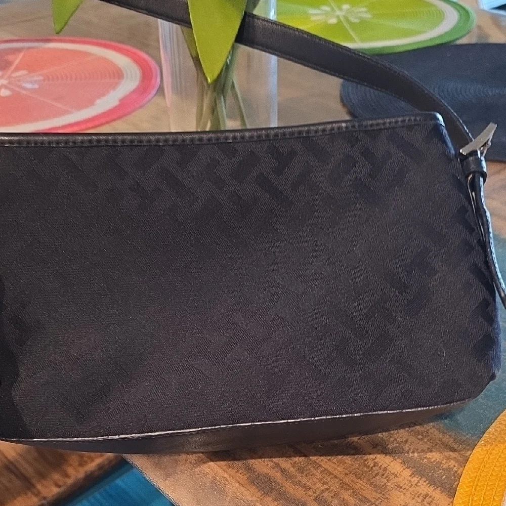Talbots Classic Black Shoulder Bag‎